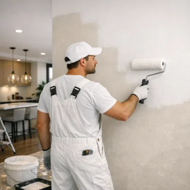 Nous réalisons tous vos travaux de peinture intérieure et extérieure à Strasbourg avec des finitions soignées et durables, adaptées à votre projet de rénovation.