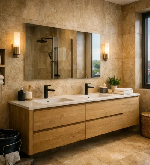 pose carrelage faïence salle de bain Strasbourg AlsaDesigner 2